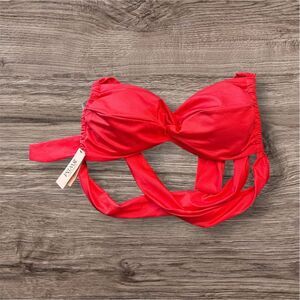 Victoria’s Secret Red Bikini Top - XL - NWT